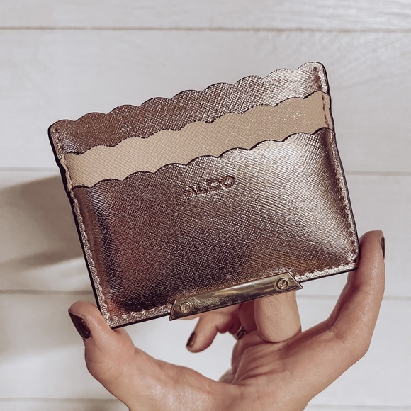 Aldo Accessories - Aldo Credit Card Case - Rose Gold